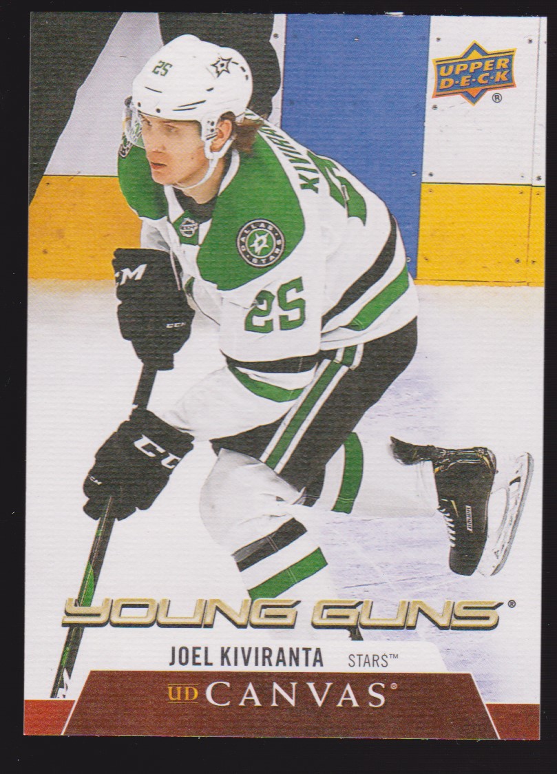 (image for) 2020-21 Upper Deck Canvas #C228 Joel Kiviranta YG